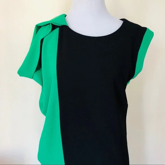 European designer asymmetrical mini dress - Picture 8 of 8